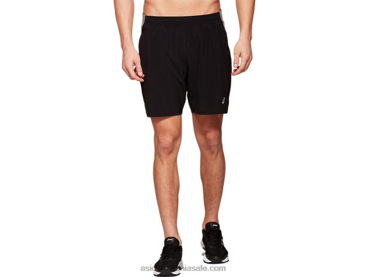 Asics negru de performanță fietro masculin 7in 2 n 1 scurt ZF4641997