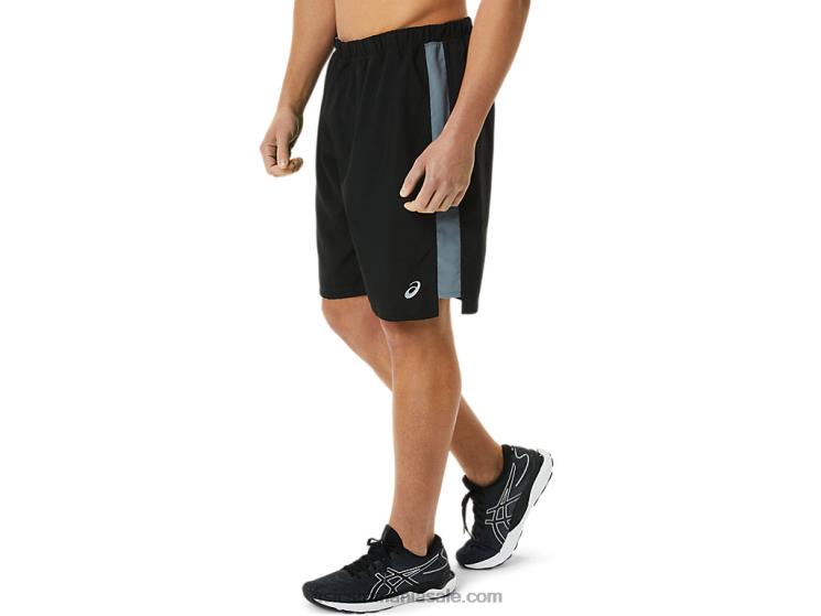 Asics negru de performanță gata pentru bărbați 9 în scurt ZF464936