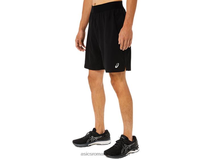 Asics negru de performanță mixer scurt de 9 inci pentru bărbați ZF4641768