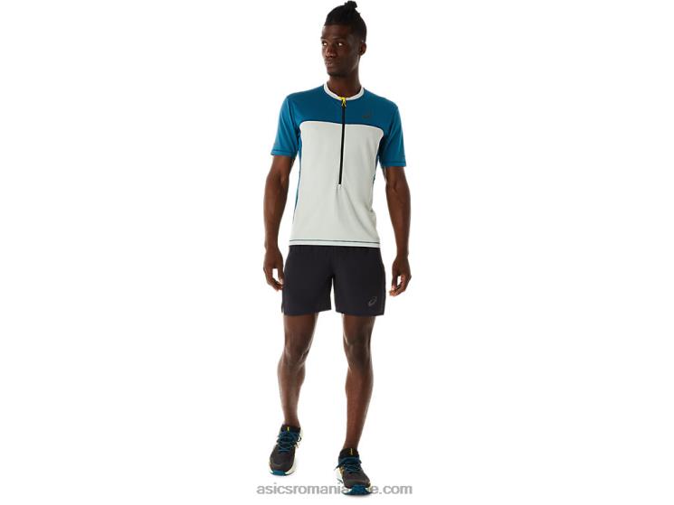 Asics negru de performanță pantalon scurt fujitrail pentru bărbați ZF464486