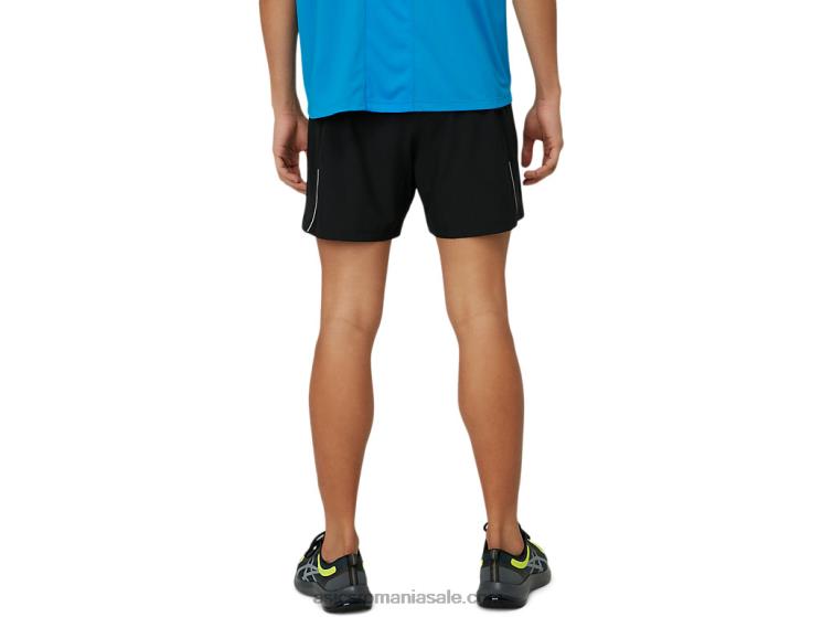 Asics negru de performanță pantalon scurt pentru bărbați ZF4641676