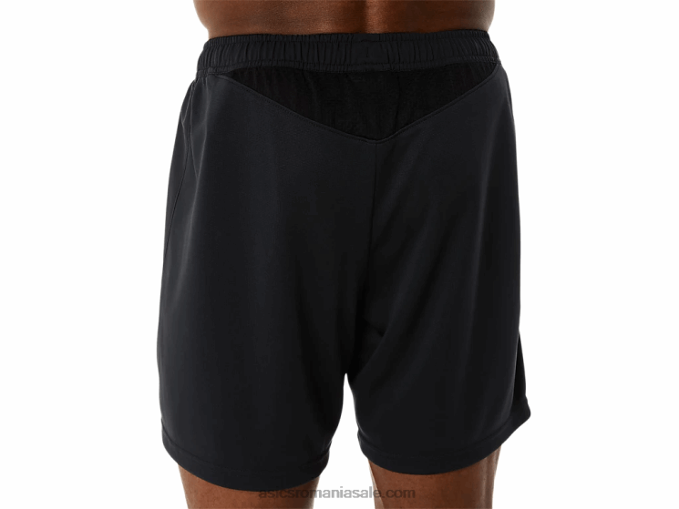 Asics negru de performanță pantaloni scurți hibrid de 7 inci pentru bărbați ZF464122