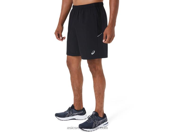 Asics negru de performanță pantaloni scurți pentru bărbați 7in pr lyte ZF4642080
