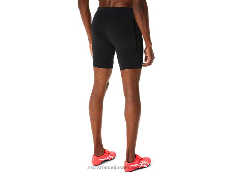 Asics negru de performanță sprinter pe pistă masculin ZF464284