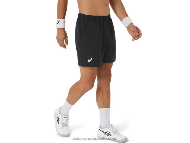 Asics negru de performanță teren pentru bărbați 7 pe scurt ZF464409