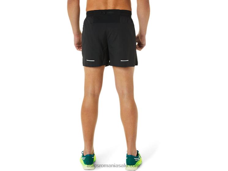 Asics negru de performanță ventilație pentru bărbați 5 în scurt ZF4641061