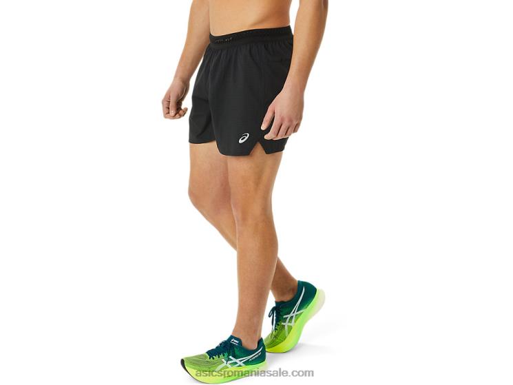 Asics negru de performanță ventilație pentru bărbați 5 în scurt ZF4641061