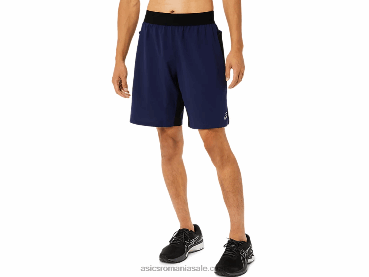 Asics palton/performanță negru mixer scurt de 9 inci pentru bărbați ZF4641763