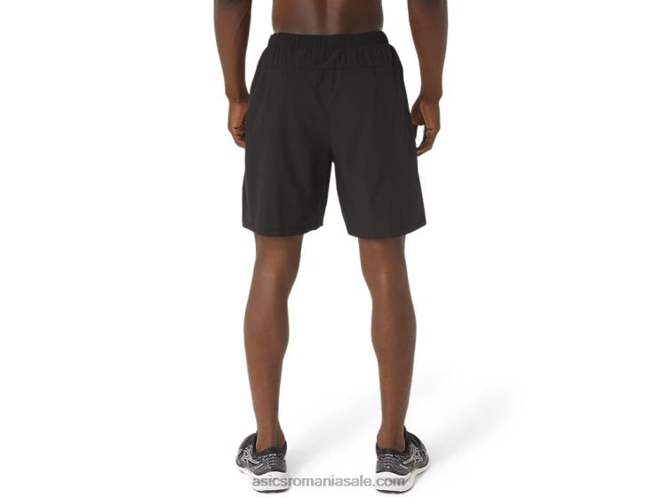 Asics performance black/perf black pantalon scurt 7 în 2 în 1 pentru bărbați ZF4641024