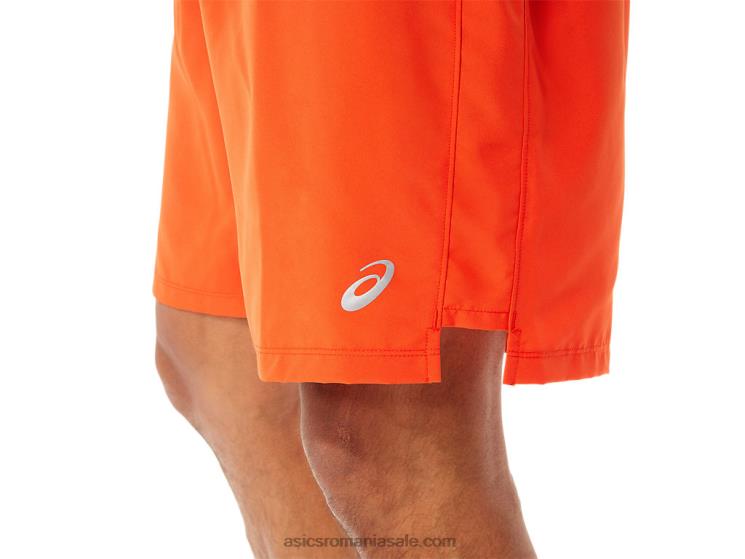 Asics roșii cherry gata pentru bărbați 7 în scurt ZF464938