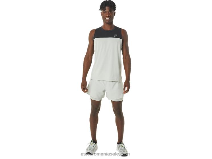 Asics salvie usoara drum masculin 2-n-1 5in scurt ZF464502