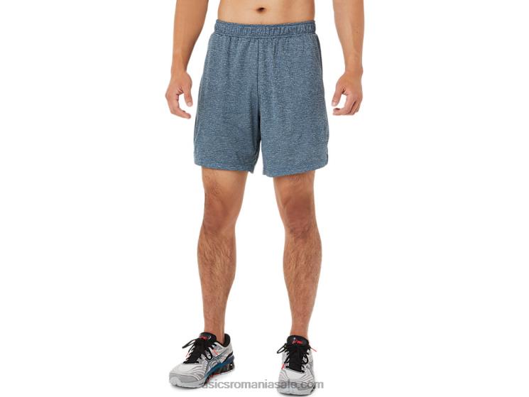 Asics sheet rock heather pantaloni scurți de 7 inci pentru bărbați ZF4641439