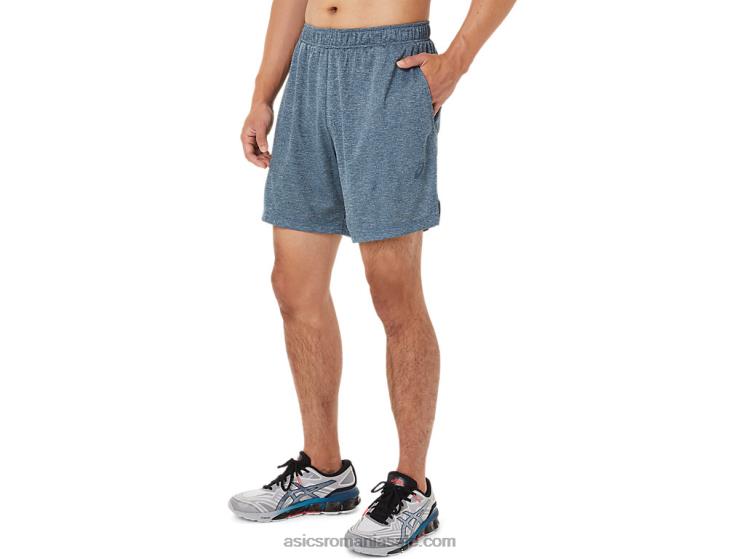 Asics sheet rock heather pantaloni scurți de 7 inci pentru bărbați ZF4641439