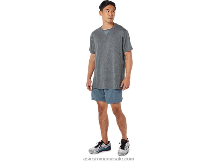 Asics sheet rock heather pantaloni scurți de 7 inci pentru bărbați ZF4641439