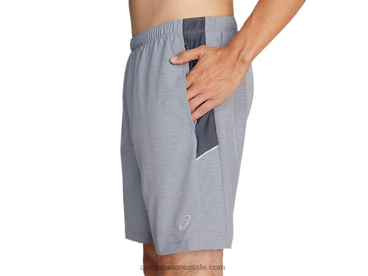 Asics sheet rock spacedye imprimeu/gri pantaloni scurți pentru bărbați 7in pr lyte ZF4642053