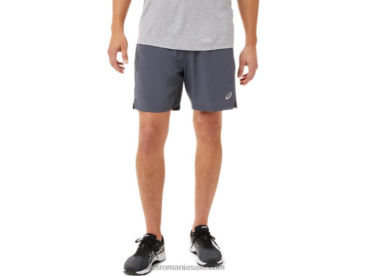 Asics suport gri/negru performant pantalon scurt 7 în 2 în 1 pentru bărbați ZF4641904