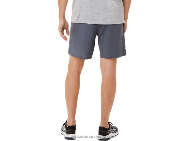 Asics suport gri/negru performant pantalon scurt 7 în 2 în 1 pentru bărbați ZF4641904