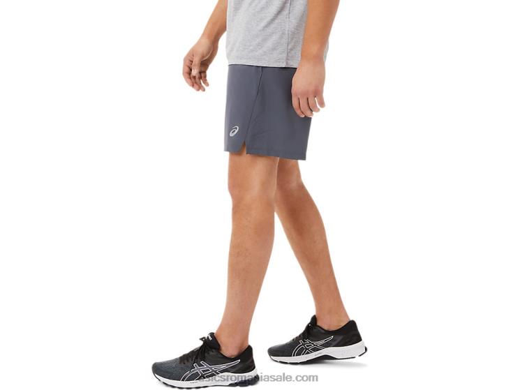 Asics suport gri/negru performant pantalon scurt 7 în 2 în 1 pentru bărbați ZF4641904