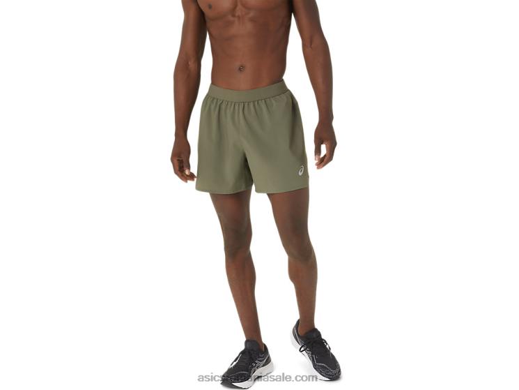 Asics verde de manta drum masculin 5 pe scurt ZF4641109