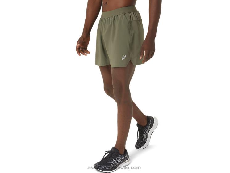 Asics verde de manta drum masculin 5 pe scurt ZF4641109