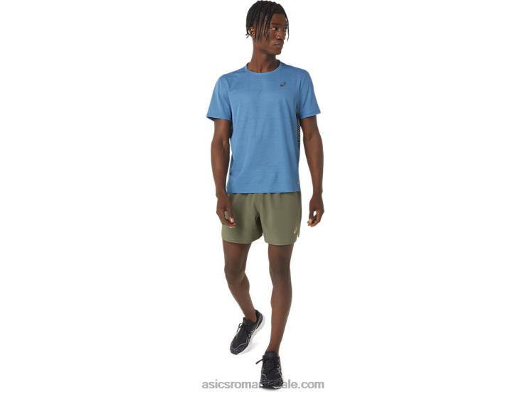 Asics verde de manta drum masculin 5 pe scurt ZF4641109
