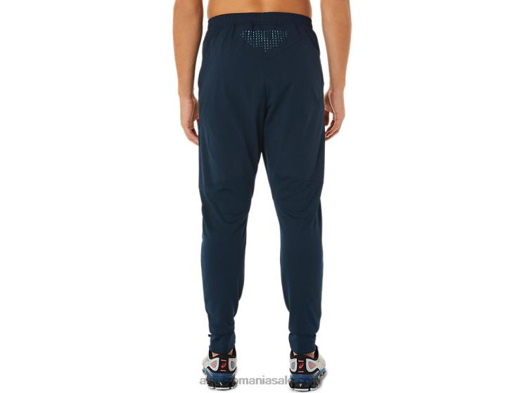 Asics albastru francez pantaloni hibrid pentru bărbați ZF4641431