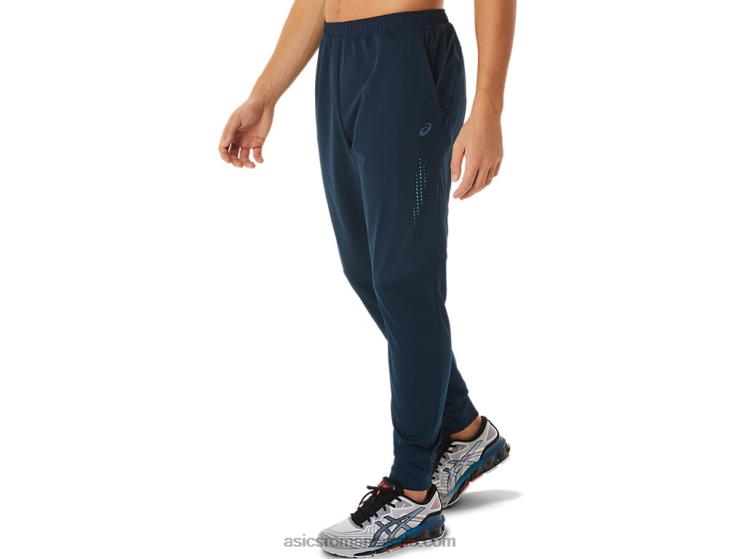 Asics albastru francez pantaloni hibrid pentru bărbați ZF4641431