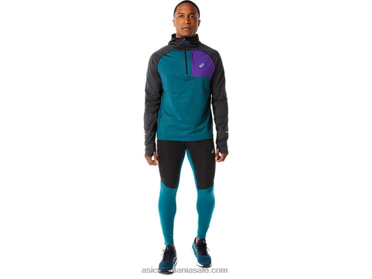 Asics catifea pin/performanță negru run tight pentru bărbați de iarnă ZF464876