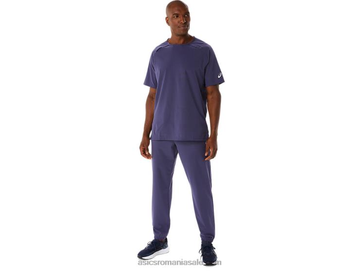 Asics ceață indigo pantaloni țesuți cu aerisire actibreeze pentru bărbați ZF464267