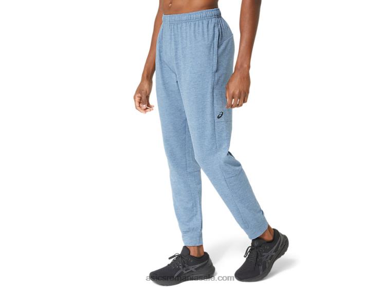 Asics colorant spațial albastru oțel pantalon tehnic pentru bărbați 2.0 ZF46436