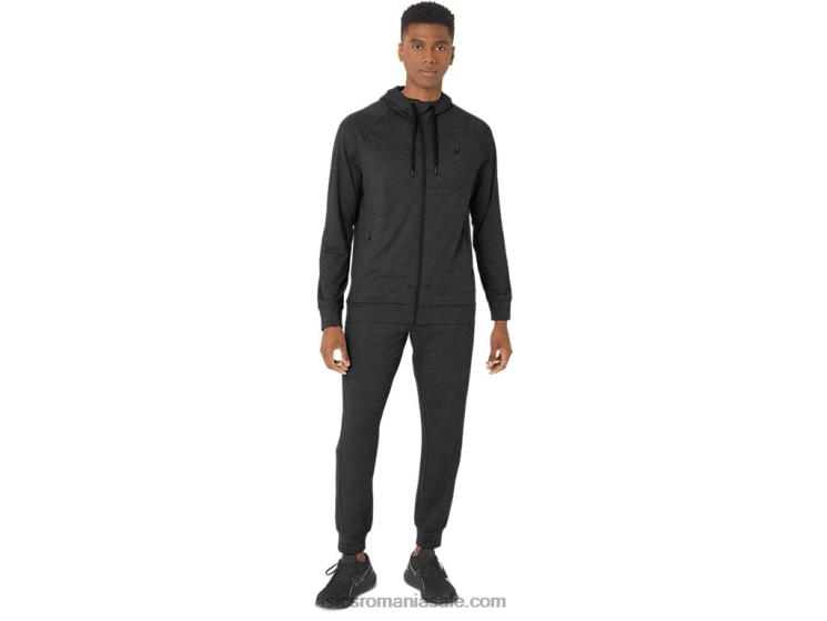 Asics colorant spațial gri grafit pantalon tehnic pentru bărbați 2.0 ZF464295