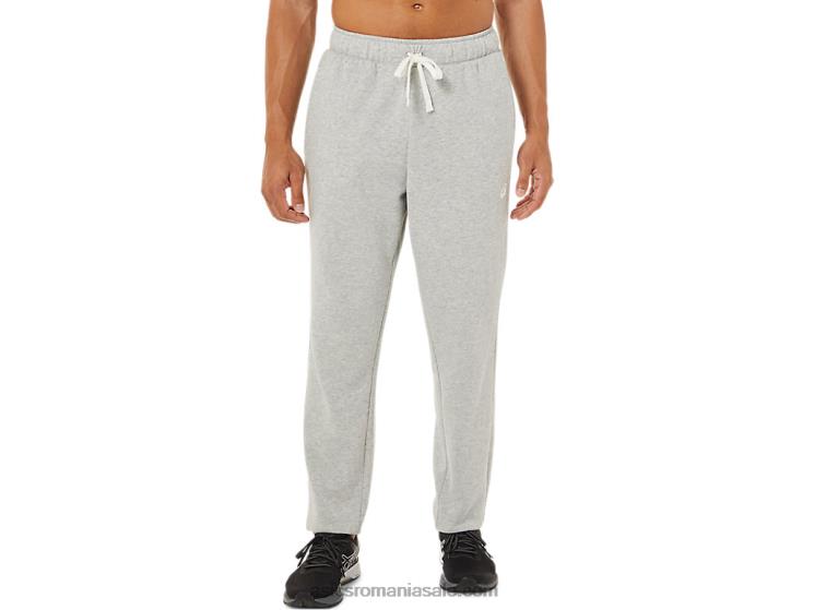 Asics erica gri deschis pantalon conic pentru bărbați din lână ZF4641704