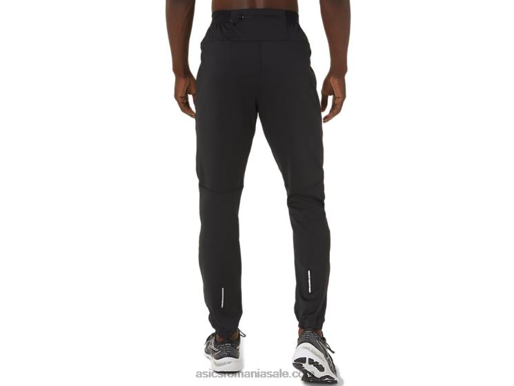 Asics negru de performanță pantaloni de spectacol pentru bărbați ZF464858