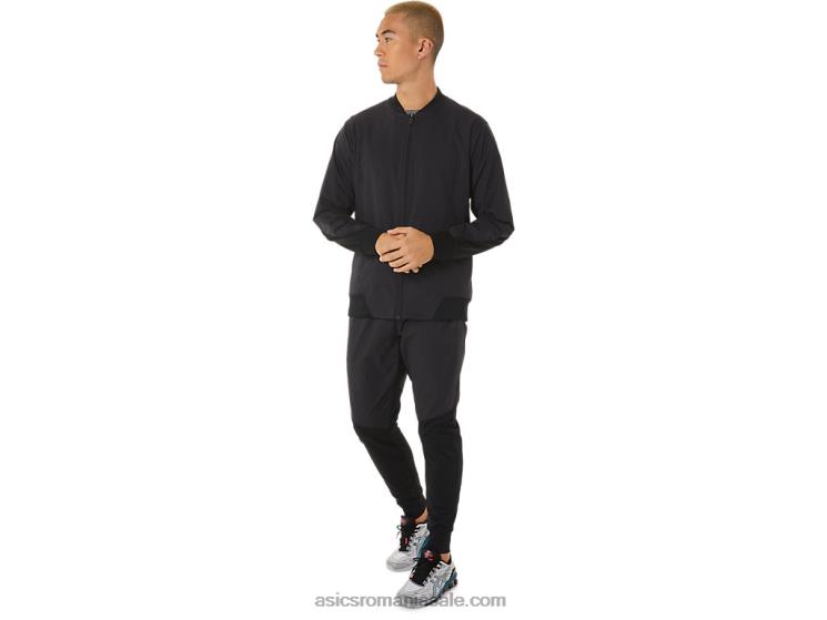 Asics negru de performanță pantaloni hibrid pentru bărbați ZF4641451