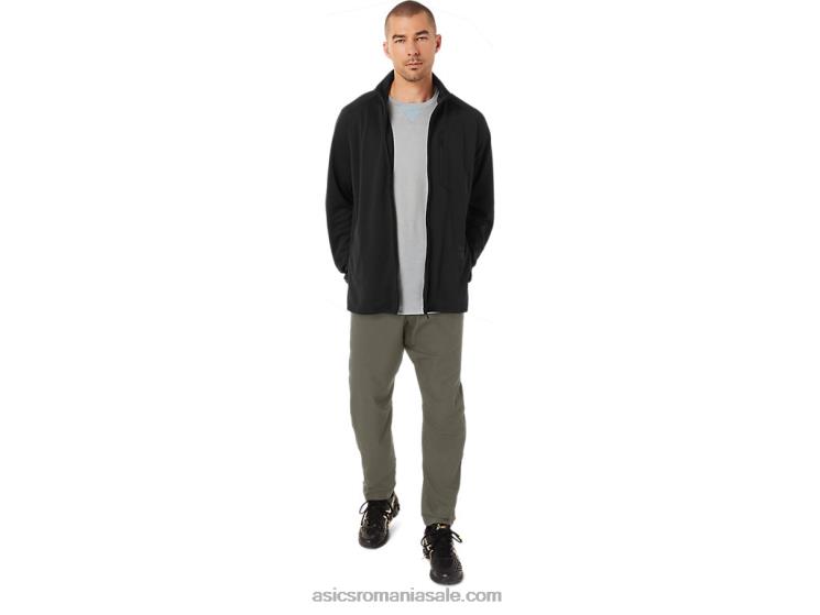 Asics verde de manta pantaloni țesuți pentru bărbați ZF4641438