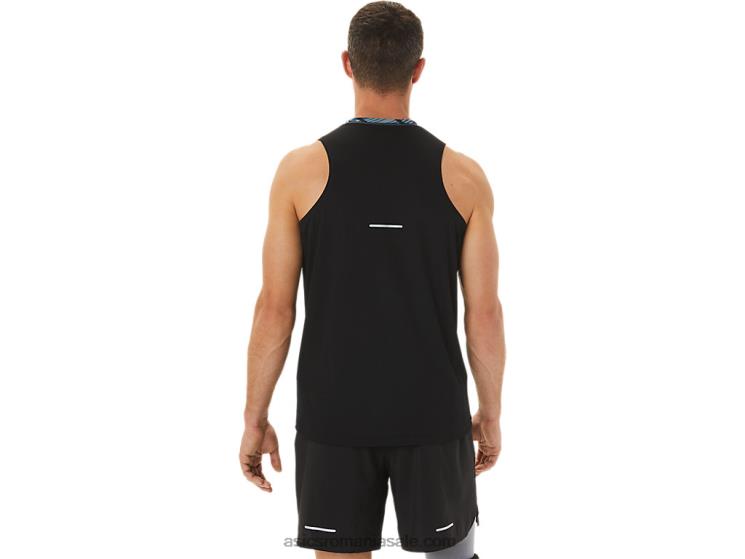 Asics azur/negru de performanță mailet de camo sălbatic pentru bărbați ZF4641113