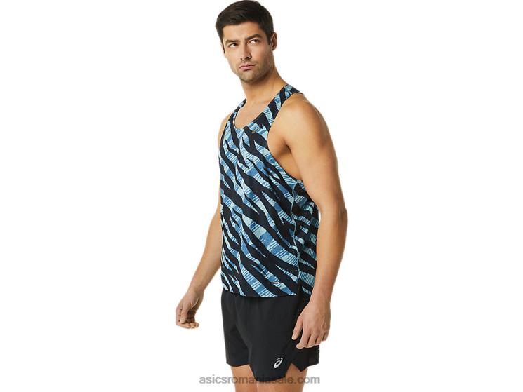 Asics azur/negru de performanță mailet masculin ventilate actibreeze ZF4641092