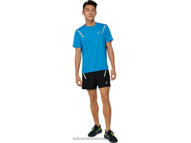Asics albastru electric top cu mânecă scurtă pentru bărbați ZF4641674