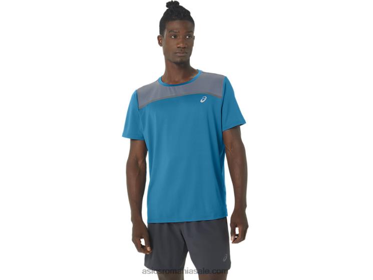Asics albastru insula mânecă scurtă pr lyte bărbați ZF464229