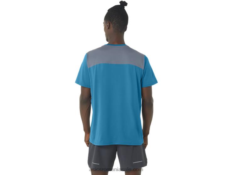 Asics albastru insula mânecă scurtă pr lyte bărbați ZF464229