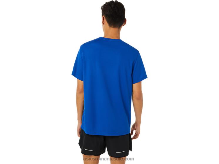 Asics albastru mânecă scurtă la maraton pentru bărbați ZF4641622