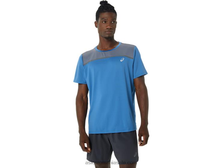 Asics azur/metropolă mânecă scurtă pr lyte bărbați ZF4641032