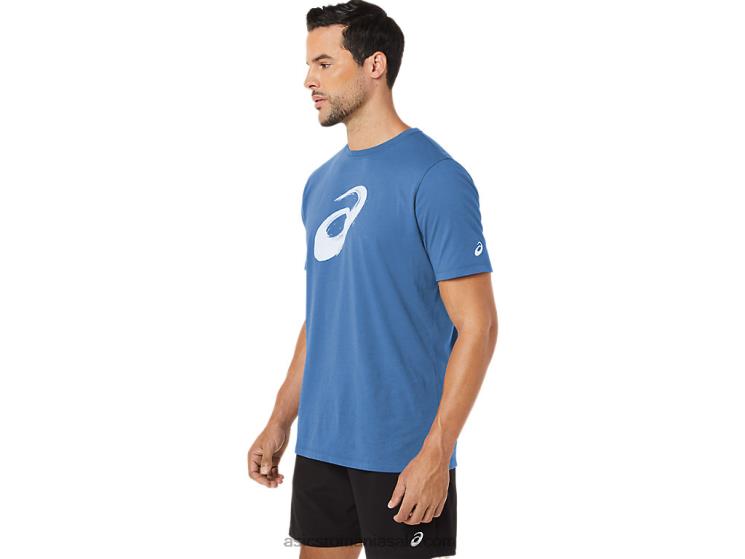 Asics azur tricou cu mânecă scurtă cu pensulă ZF4641057