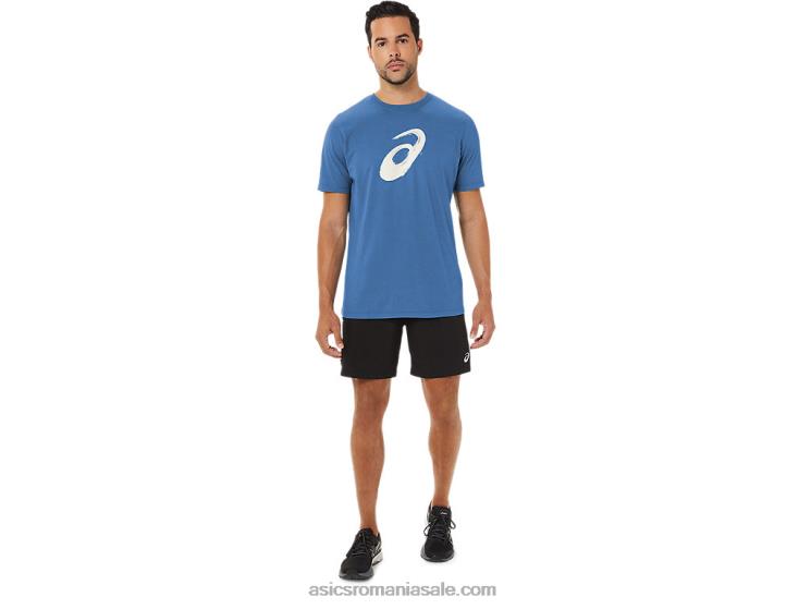 Asics azur tricou cu mânecă scurtă cu pensulă ZF4641057
