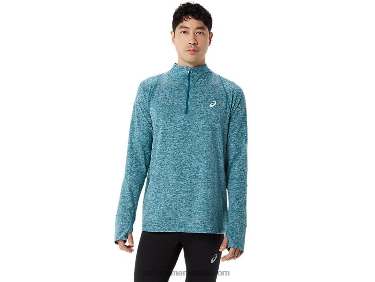 Asics catifea pin heather fermoar sfert termopolis pentru bărbați ZF464957