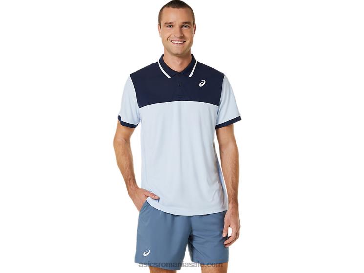 Asics cer moale/miezul nopții tricou polo pentru bărbați ZF464472