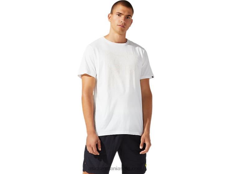 Asics cremă tricou cu mânecă scurtă dt graphic pentru bărbați ZF4641933