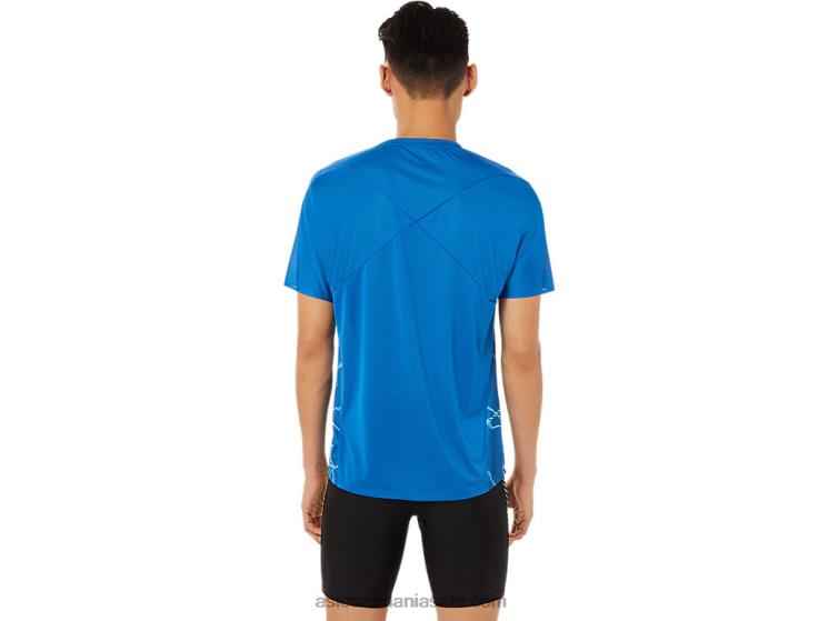 Asics drumul lacului top lejer cu mânecă scurtă pentru bărbați ZF4641443
