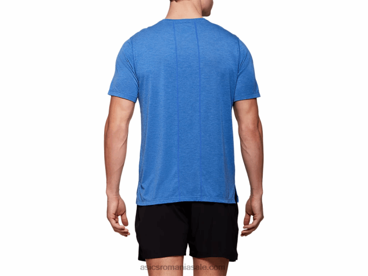 Asics erica albastră top dorai cu mânecă scurtă pentru bărbați ZF4642121