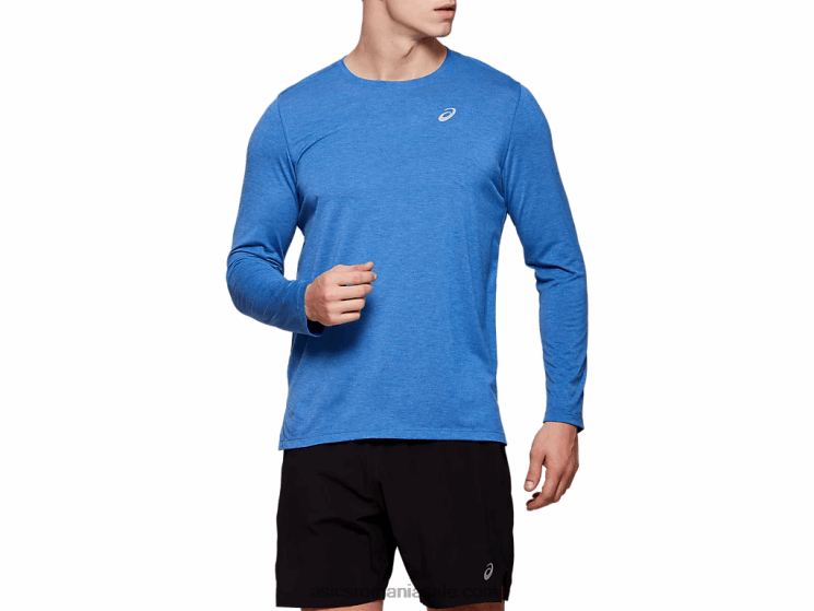 Asics erica albastră top pentru bărbați dorai cu mânecă lungă ZF4642093